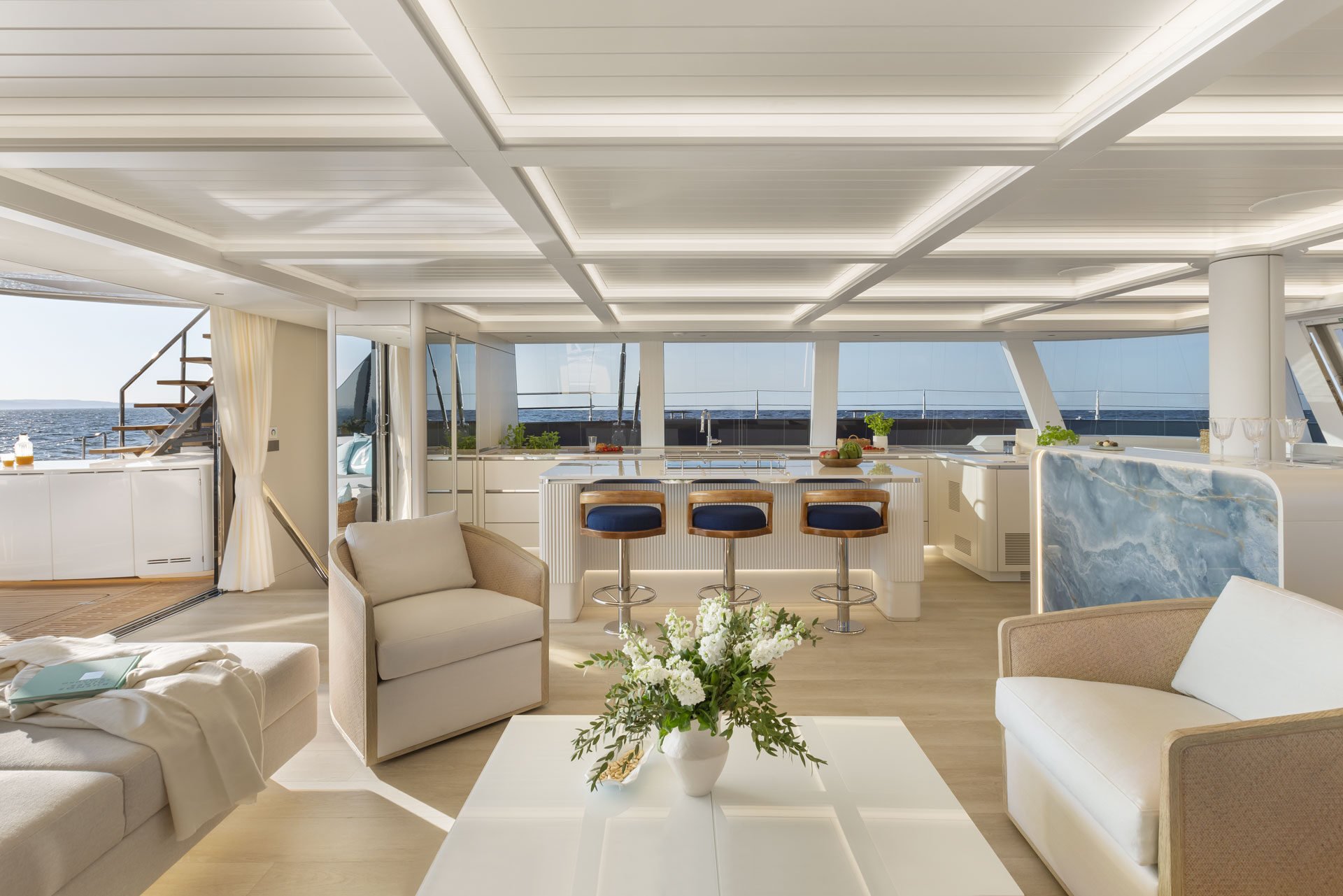 Yacht Mischievous Main Salon
